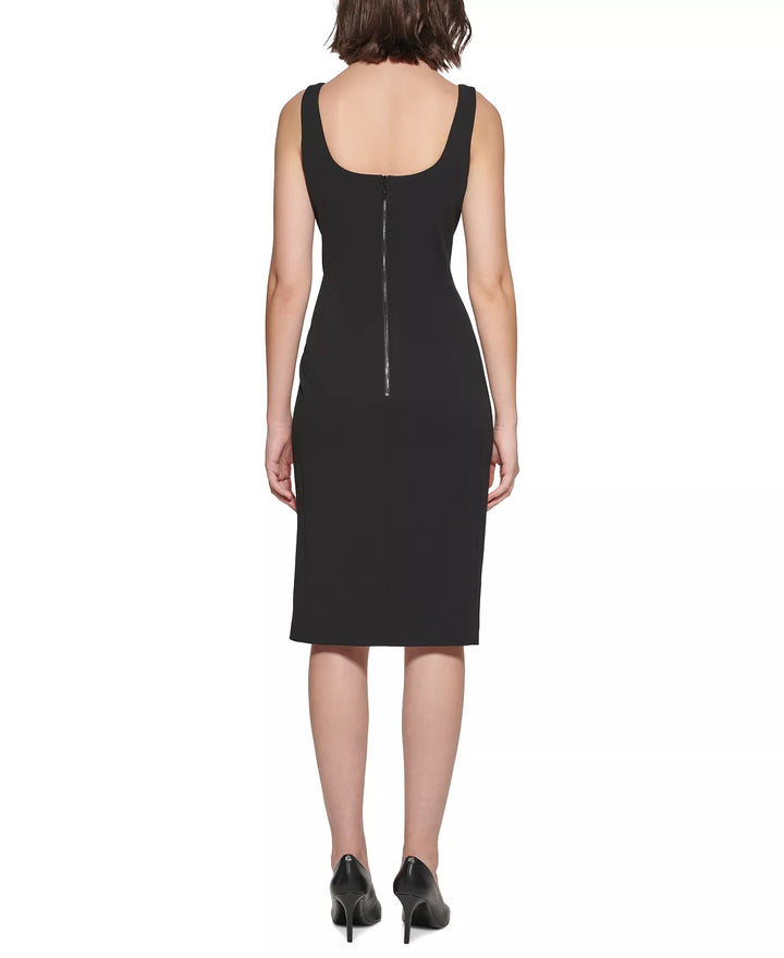 Karl Lagerfeld Paris Ruched Sheath Dress