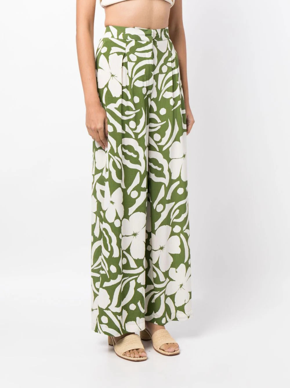 Faithfull the Brand Felicity Floral-print Palazzo Pants