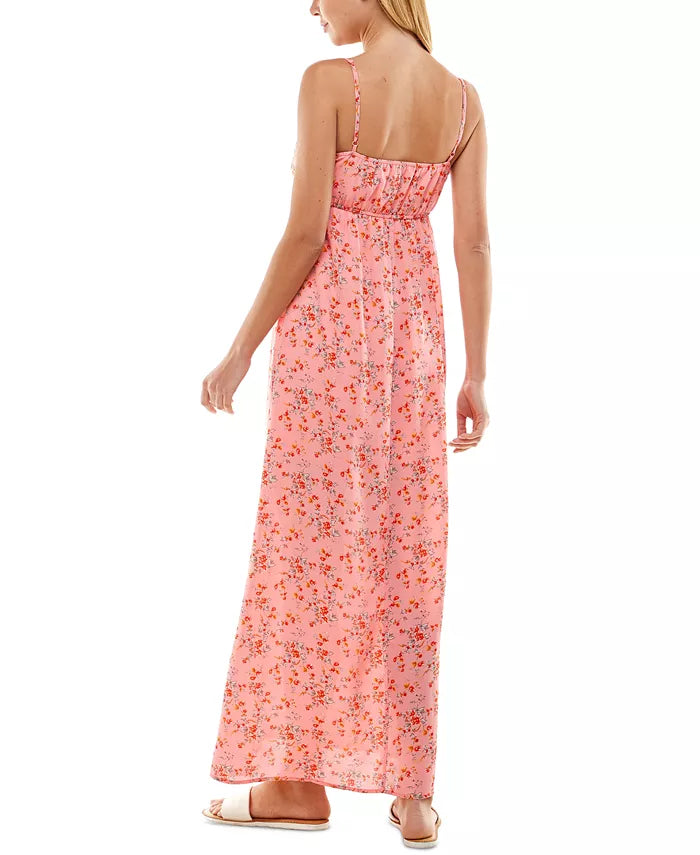 City Studios Juniors' Empire-Waist Maxi Dress