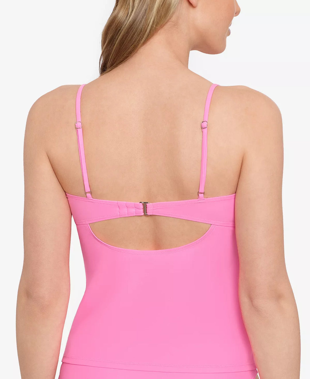 Salt + Cove Juniors' Tie-Front Tankini Top