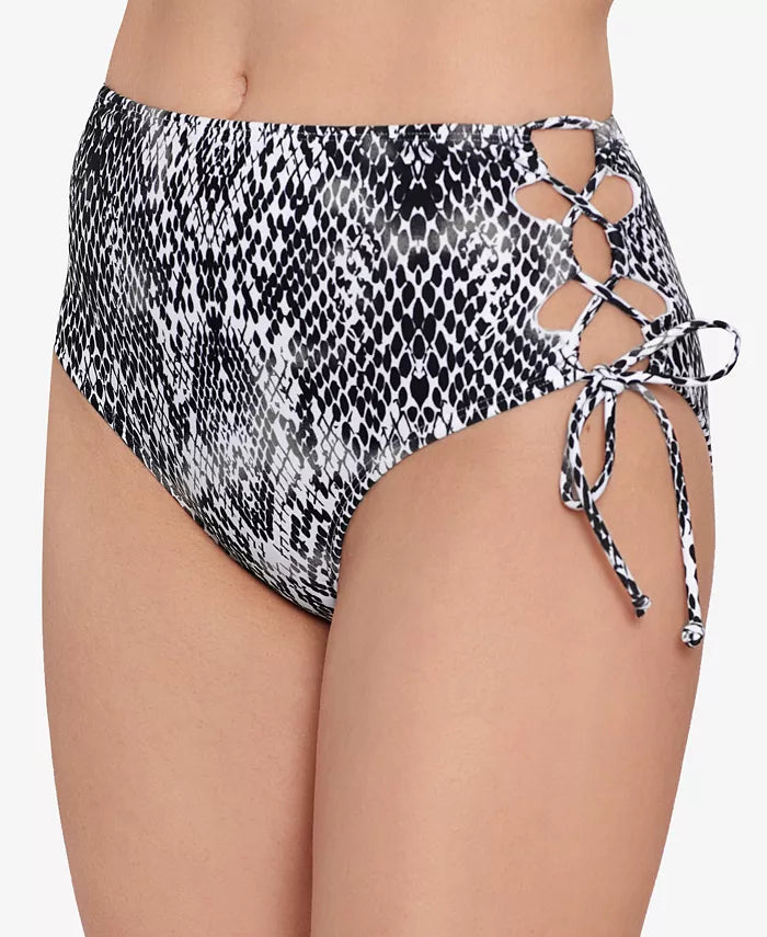 Salt + Cove Juniors' Simple Scale Lace-Side Bikini Bottoms