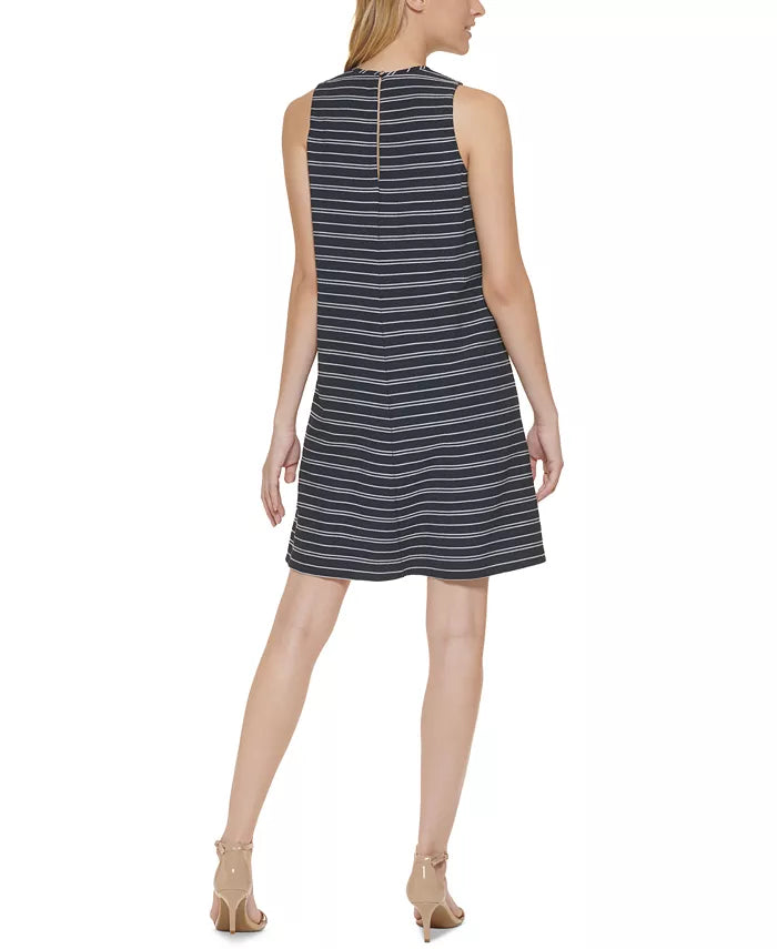 Tommy Hilfiger Striped A-Line Dress