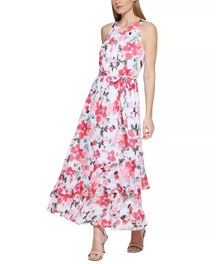 Calvin Klein Petite Floral Maxi Dress