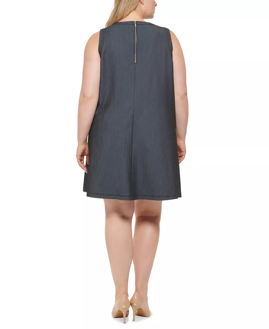 Calvin Klein Denim Shift Dress