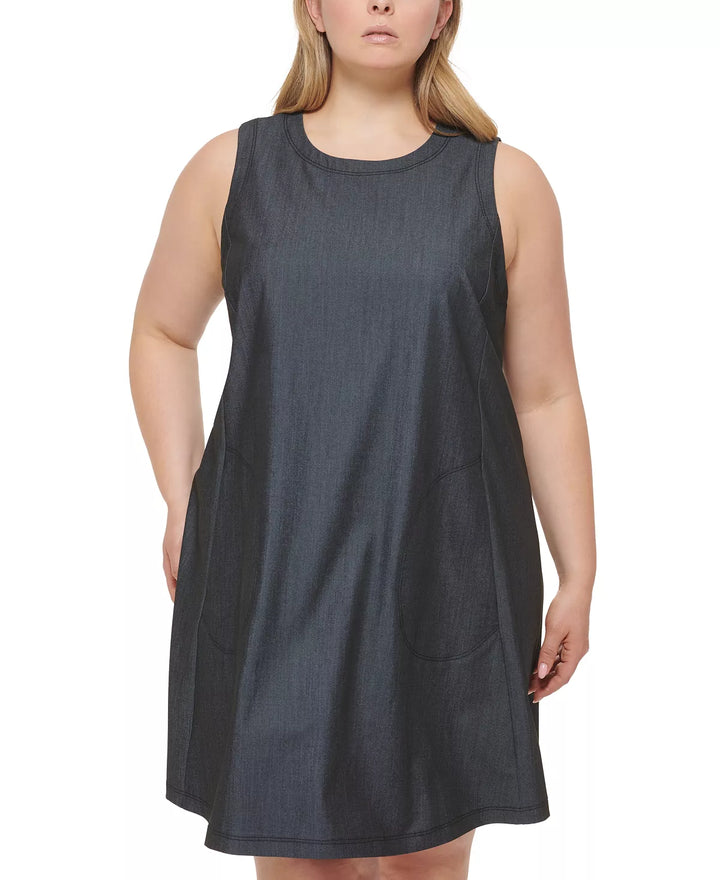 Calvin Klein Denim Shift Dress