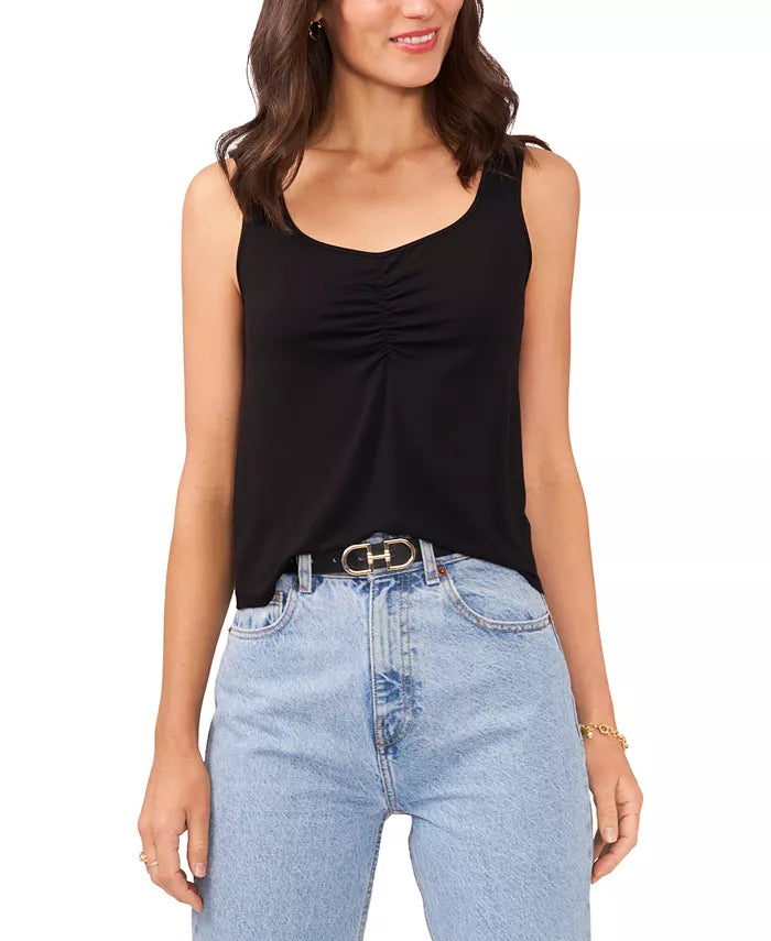 Vince Camuto Seamed-Center Top