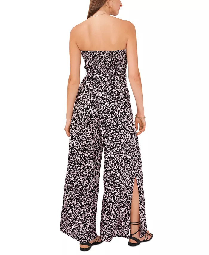 1.STATE Printed Cover-Up Jumpsuit