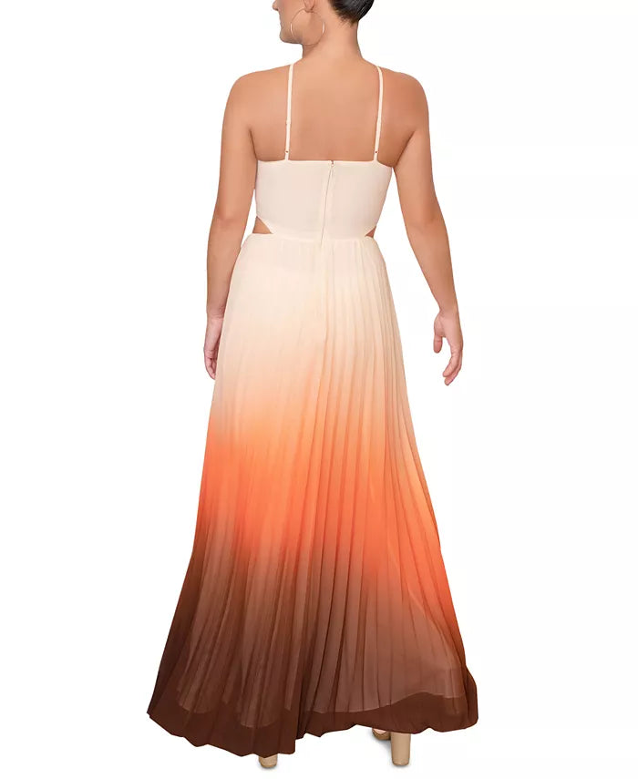 RACHEL Rachel Roy Women's Lively Ombré Pleated Dress