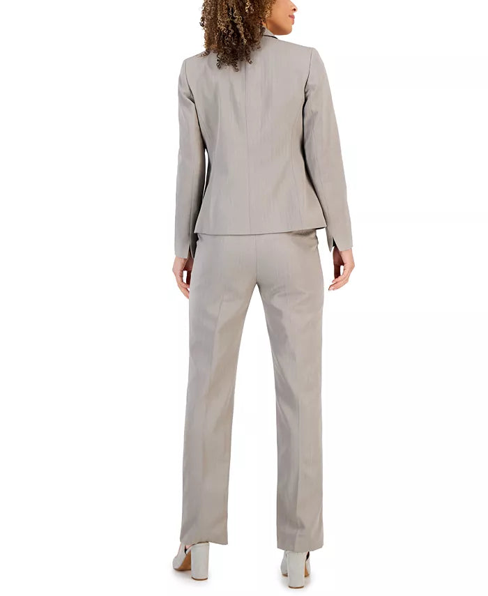 Le Suit One-Button Pantsuit