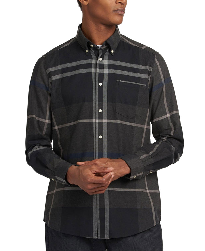 Barbour Dunoon Tailored Fit Plaid Button-Down Shirt