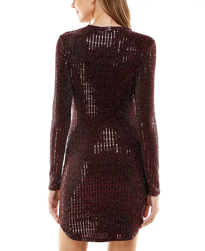 B. Darlin Juniors' Metallic Bodycon Dress