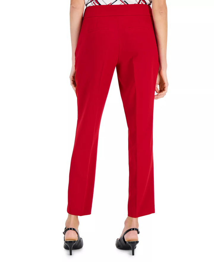 Kasper Women's Mid-Rise Slim-Leg Pants