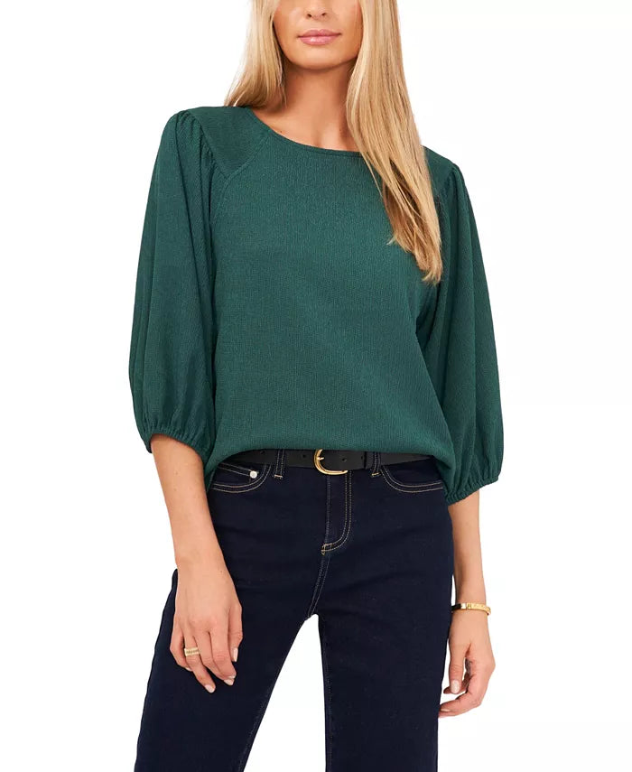 VINCE CAMUTO Puff Sleeve Top