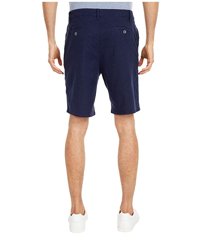 PAIGE Thompson Linen-Blend Slim Fit Shorts