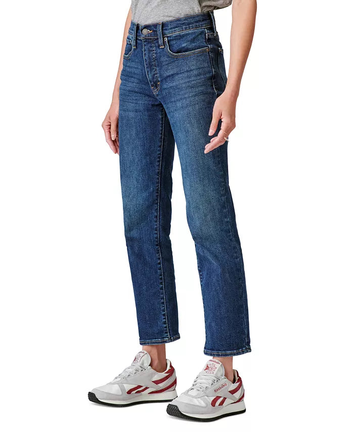 Lucky Brand Zoe High Rise Straight Jeans