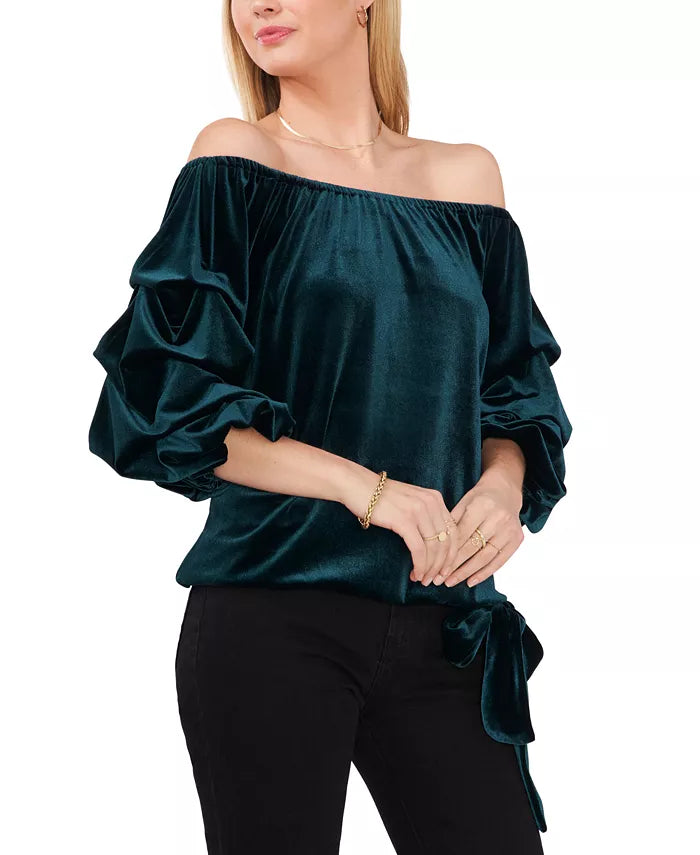 Vince Camuto Off-the-Shoulder Puff-Sleeve Top