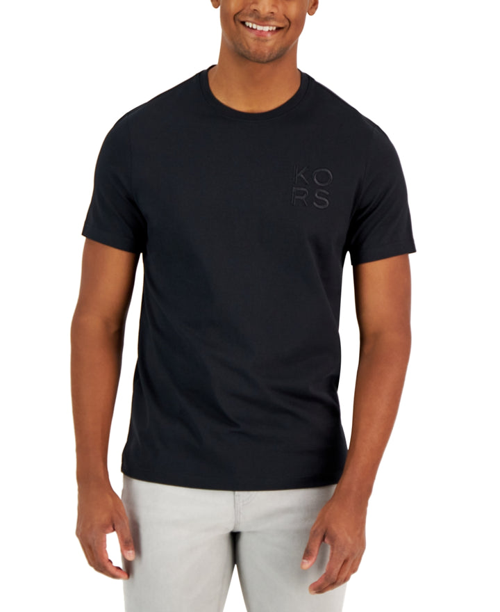 MICHAEL KORS MEN Short-Sleeve Embroidered Logo T-Shirt