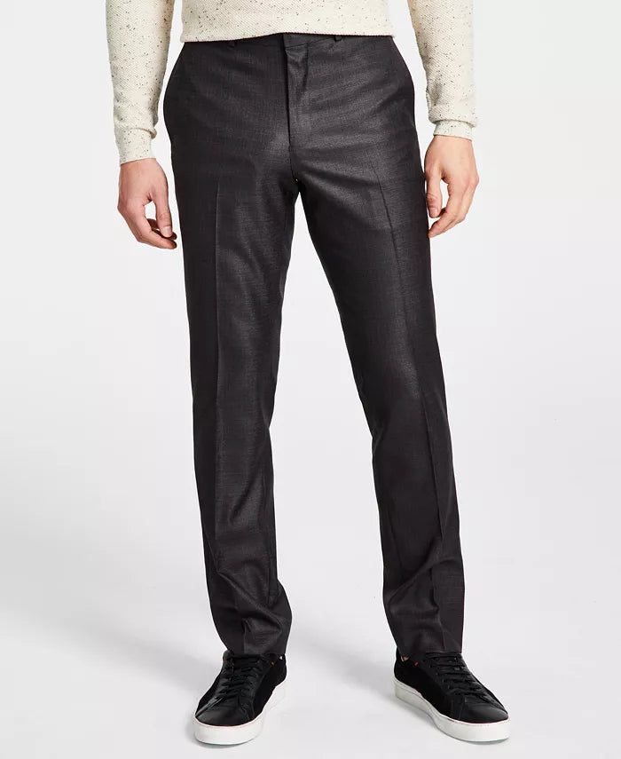 Kenneth Cole Reaction MEN's Techni-Cole Suit Separate Slim-Fit Pants