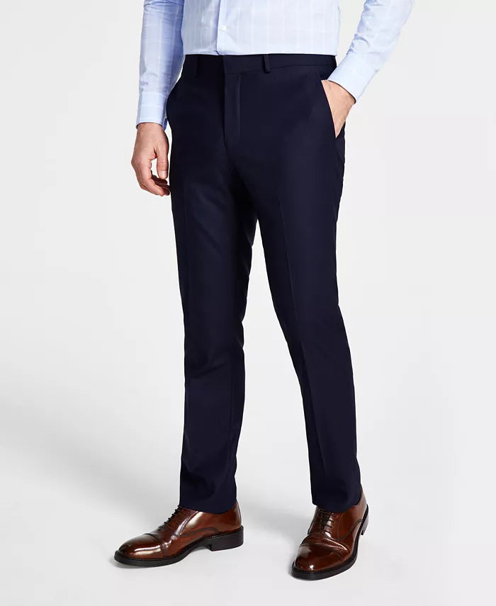 Kenneth Cole Reaction Men's Techni-Cole  Slim-Fit Pants