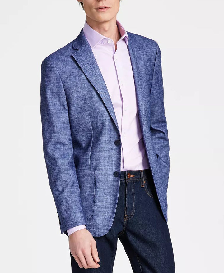 Calvin Klein MEN's Solid Slim-Fit Soft Sport Coat