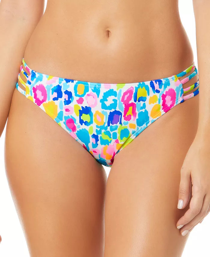 Salt + Cove Juniors' Printed Strappy-Side Hipster Bikini Bottoms