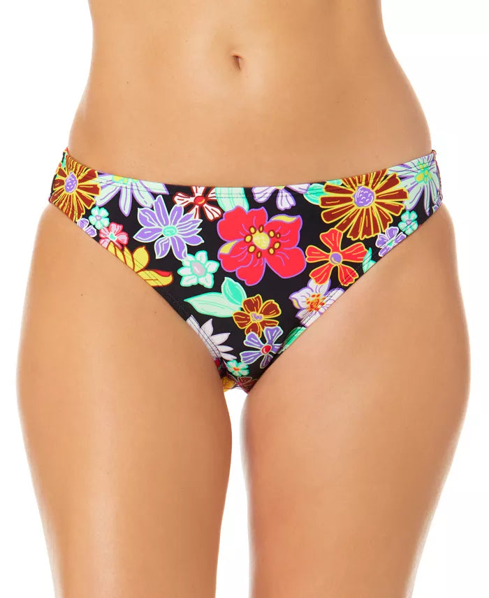 Salt + Cove Juniors' Floral-Print Hipster Bikini Bottom