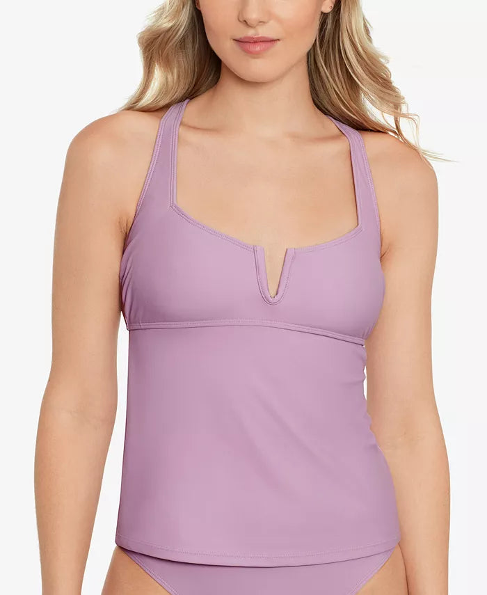 Salt + Cove Juniors' V-Wire Tankini Top