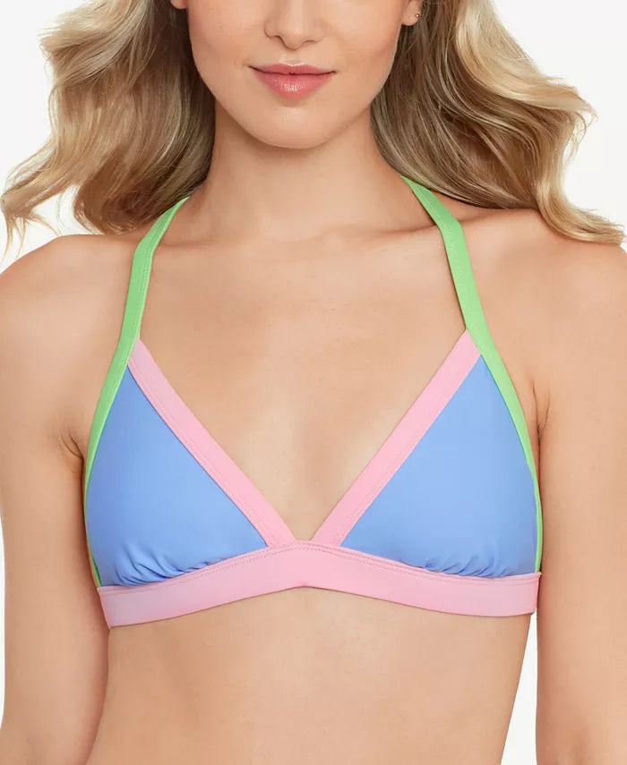 Salt + Cove X-Back Triangle Bikini Top