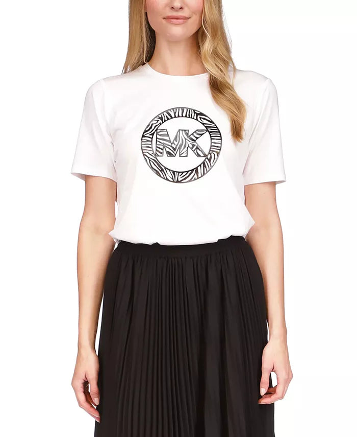 MICHAEL MICHAEL KORS Printed Charm-Logo T-Shirt