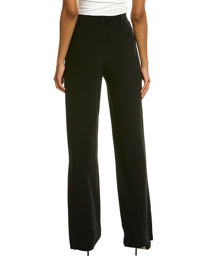 Cinq à Sept Kent Belted Overlay Wide Leg Pants