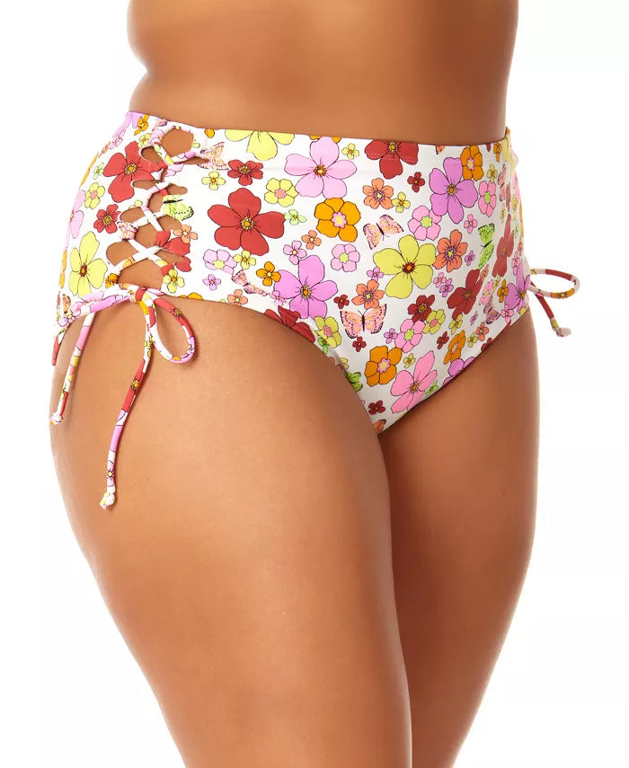 California Sunshine Lace-Up Bikini Bottoms