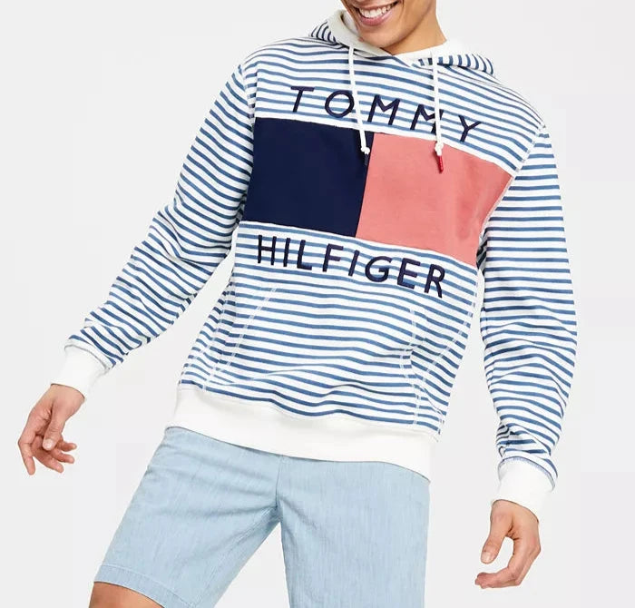 Tommy Hilfiger MEN's Quinn Drawstring Hoodie Sweatshirt