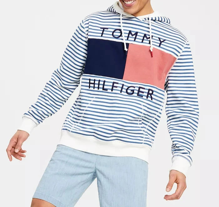 Tommy Hilfiger MEN's Quinn Drawstring Hoodie Sweatshirt