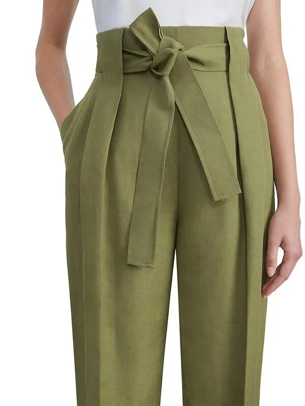 Lafayette 148 New York Waverly Belted Pants