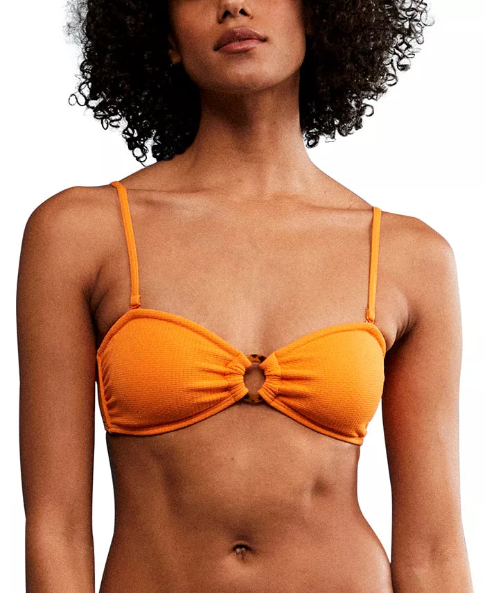 Roxy Color Jam Ring Bandeau Bikini Top