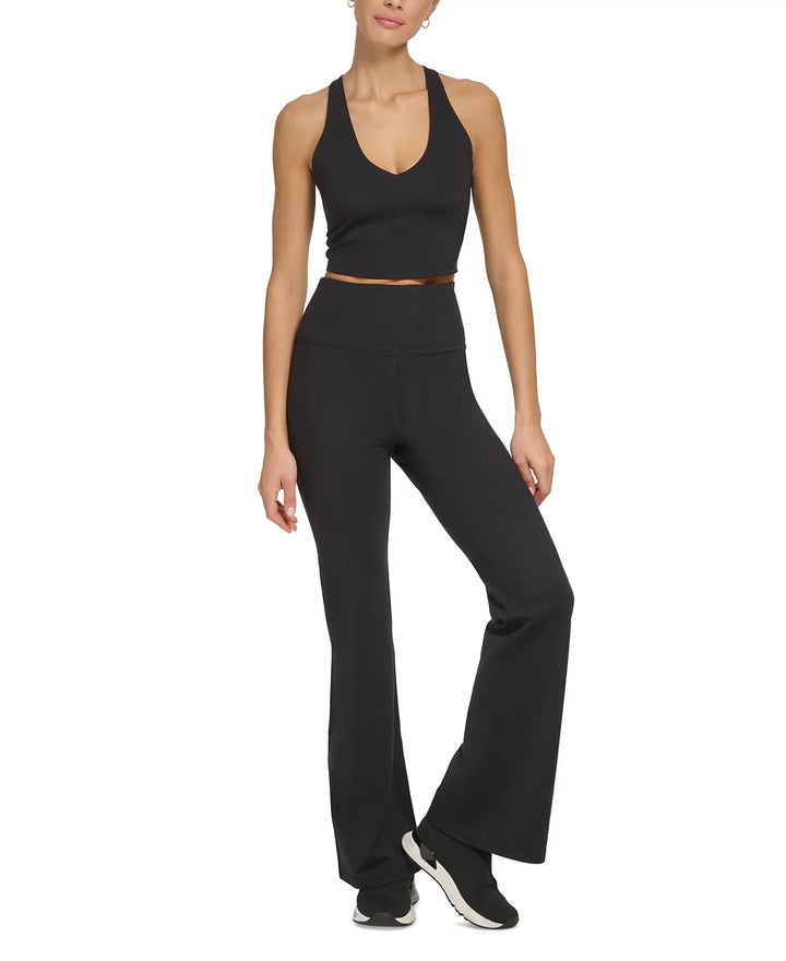 DKNY Performance Balance High-Rise Flared Pants