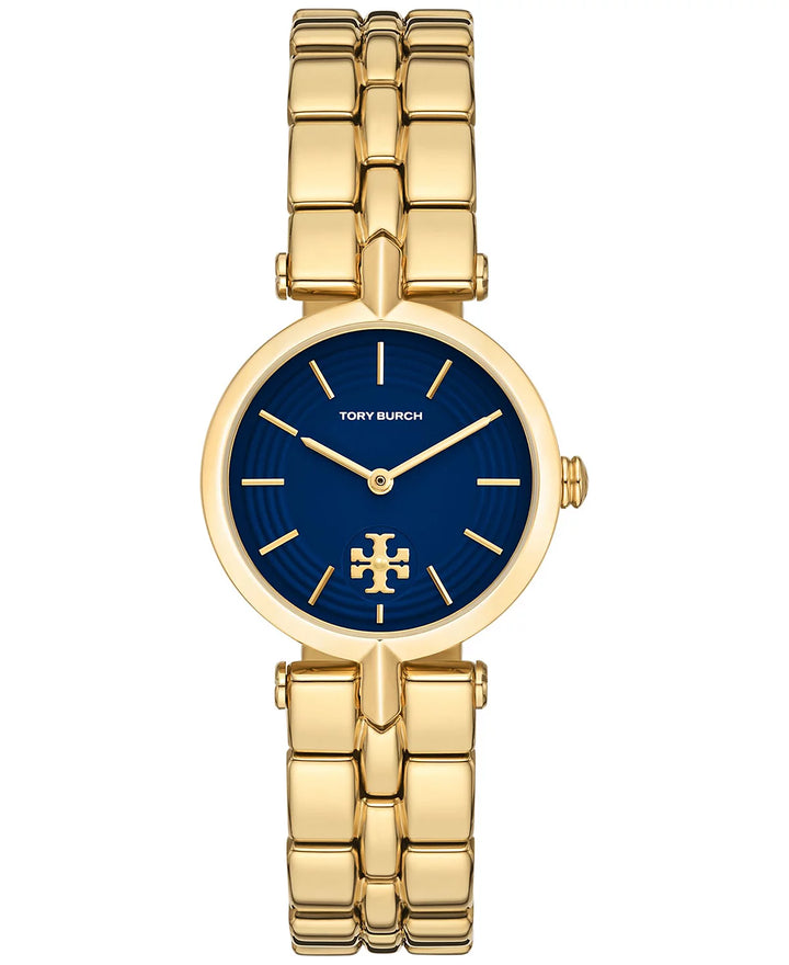 Tory Burch Women's Kira Gold-Tone Stainless Steel Bracelet Watch 30mm