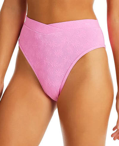 Jessica Simpson Sweet Daisy V-Front High-Waisted Bottoms