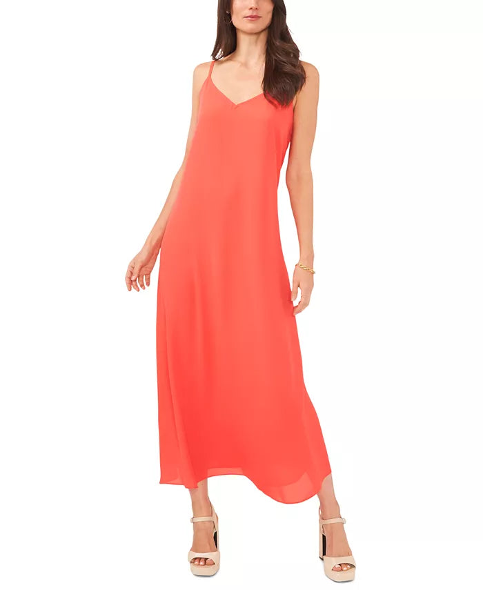 Vince Camuto V-Neck Pull-On Sleeveless Dress