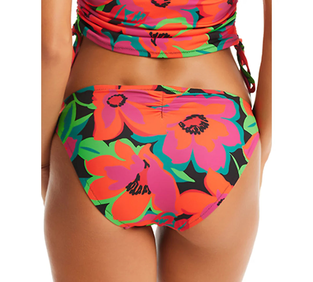 Sanctuary Savage Gardener Cinch-Back Hipster Bikini Bottoms
