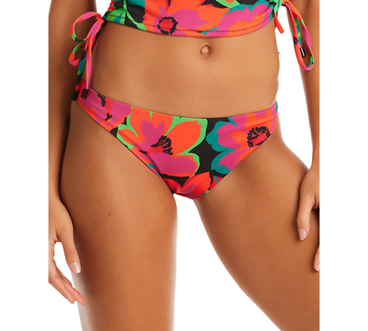 Sanctuary Savage Gardener Cinch-Back Hipster Bikini Bottoms