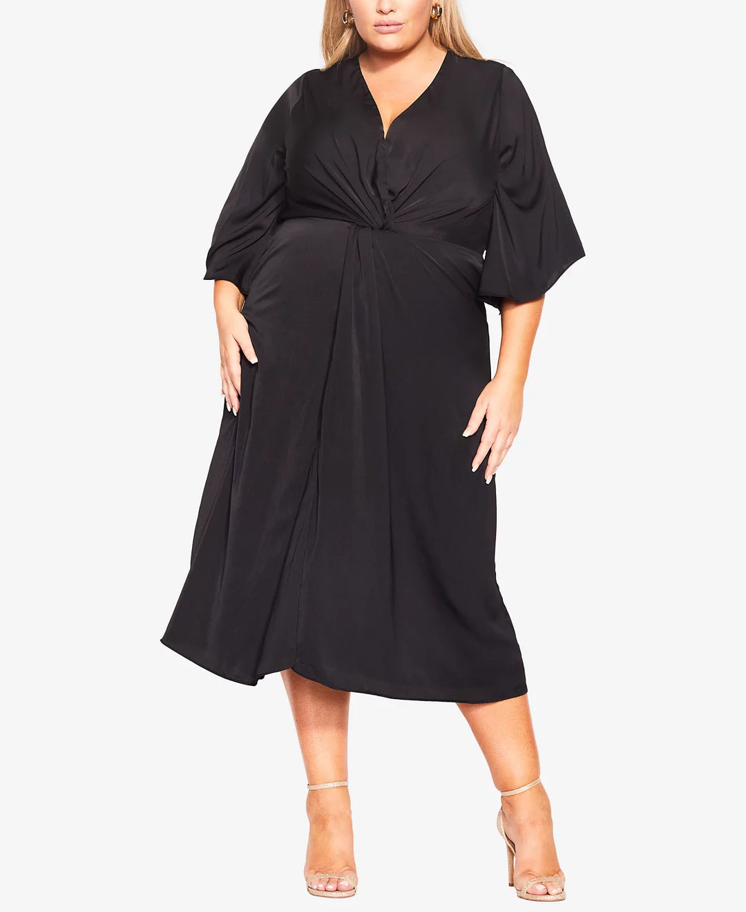 City Chic Trendy Lindsey Wrap Dress