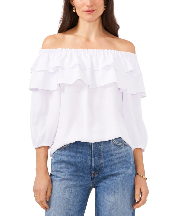 Vince Camuto Ruffled Off-The-Shoulder Blouse