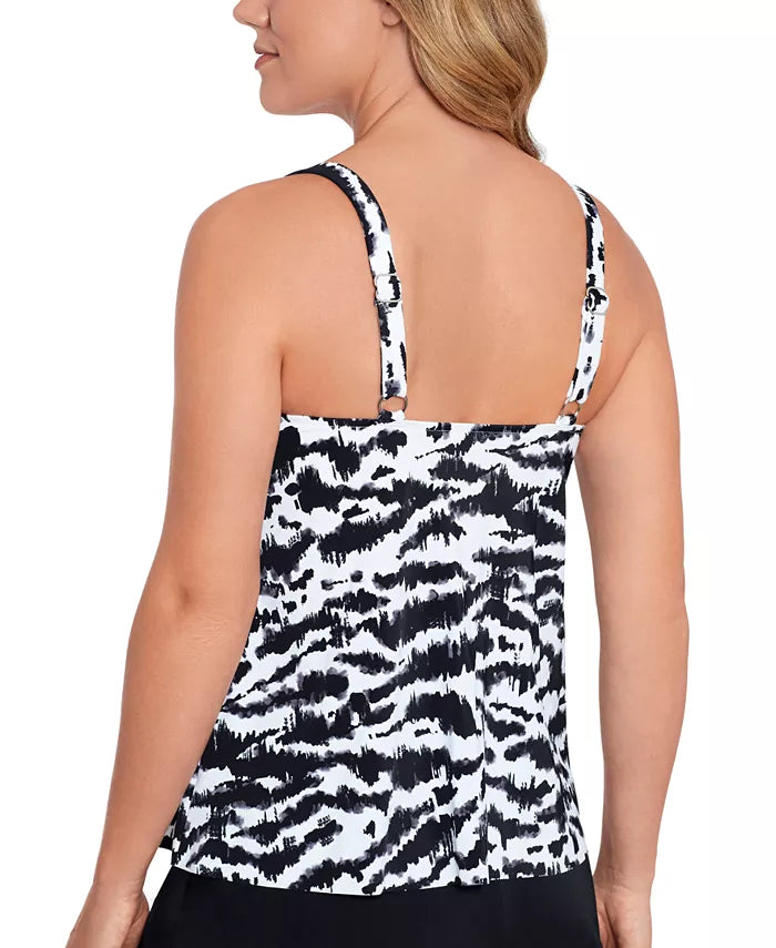 Swim Solutions A-Line Tankini Swimsuit