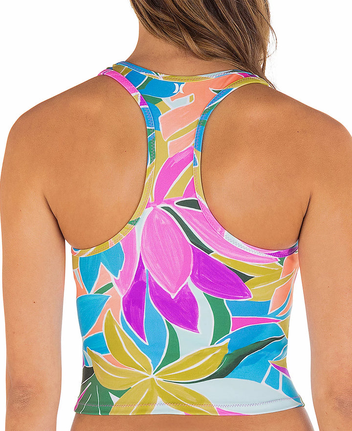 Hurley Juniors' Mas Isla Racerback Tankini Top