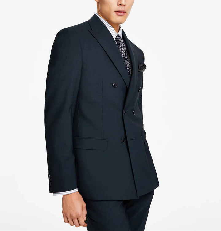 Bar III Men's Slim-Fit Solid Double-Breasted Suit Separate Jacket