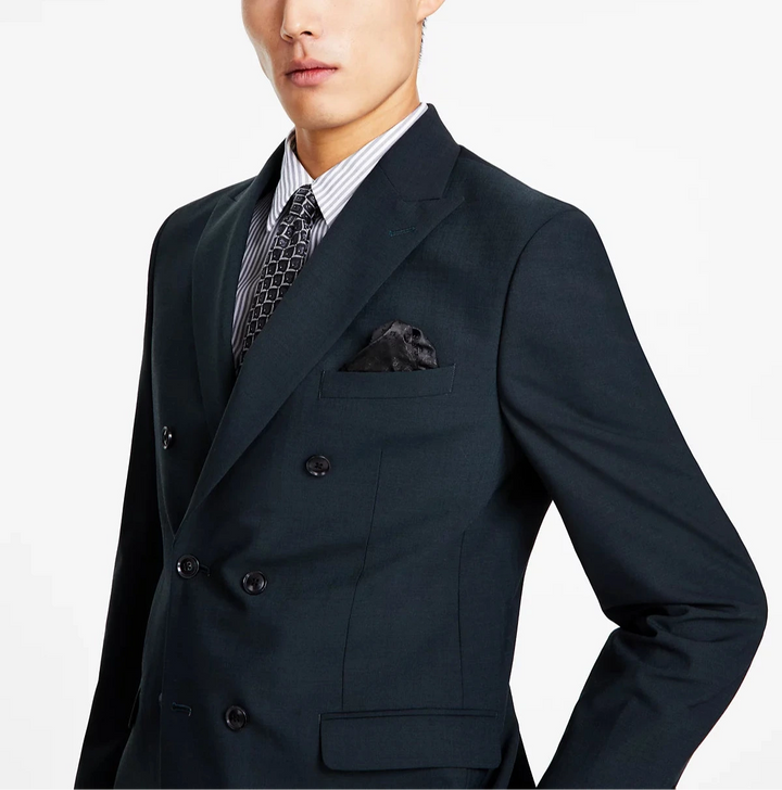 Bar III Men's Slim-Fit Solid Double-Breasted Suit Separate Jacket