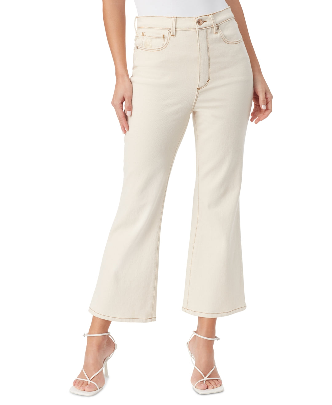 Gloria Vanderbilt x Christian Siriano Chrissie Cropped Flared Jeans