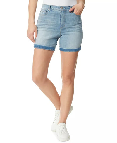 Gloria Vanderbilt Amanda High-Rise Denim Shorts
