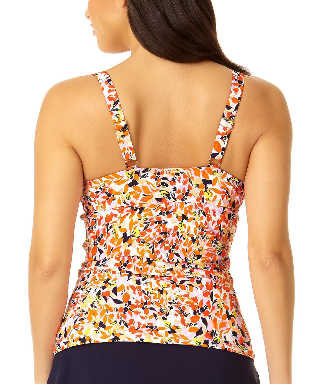 Anne Cole Retro Twist Underwire Tankini Top